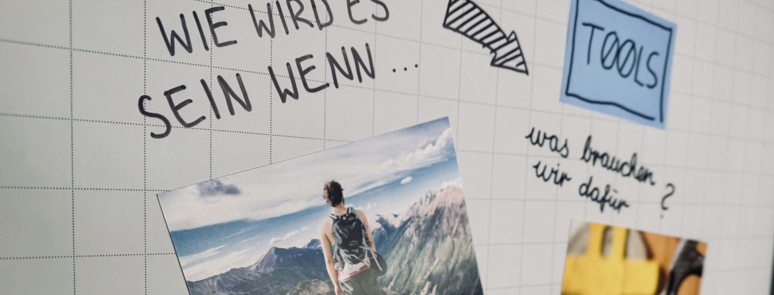 Systemische Supervision in Freising mit Visualisierung von Reflexion, Zielen und Arbeitsprozessen